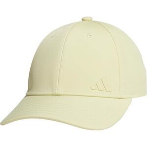 Women's Powder Yellow Backless Ponytail Adjustable Elastic Closure Baseball Cap